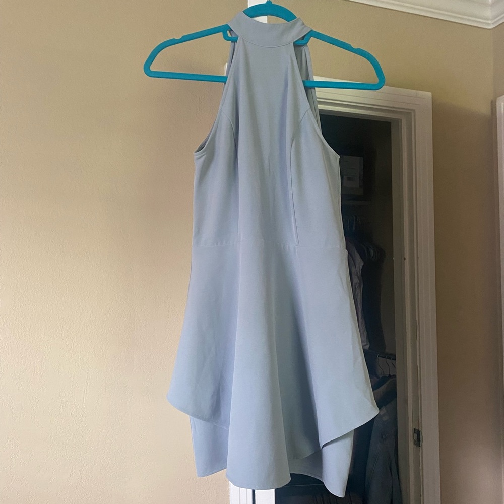 Open Back high neck dress size small